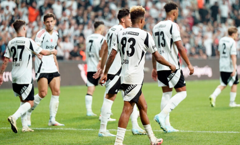 Beşiktaş, UEFA Avrupa Ligi kadrosunu duyurdu