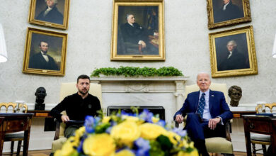 Biden ve Zelenskiy, Beyaz Saray'da görüştü