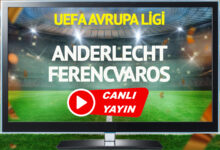 CANLI YAYIN | Anderlecht Ferencvaros Maçı