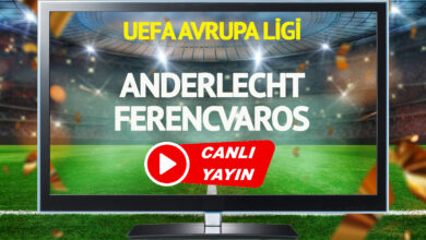 CANLI YAYIN | Anderlecht Ferencvaros Maçı