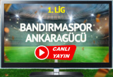 CANLI YAYIN | Bandırmaspor Ankaragücü Maçı