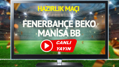 CANLI YAYIN | Fenerbahçe Beko Manisa BB Maçı