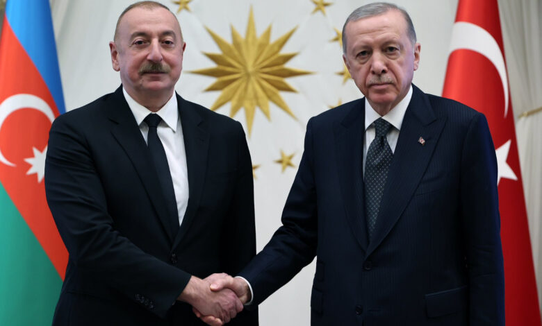 Cumhurbaşkanı Erdoğan, Azerbaycan Cumhurbaşkanı Aliyev ile görüştü