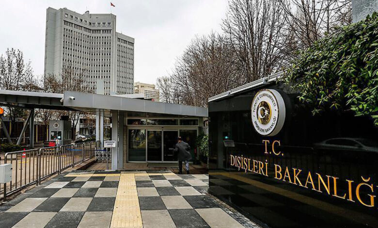 Dışişleri'nden GKRY'ye silah ambargosunu kaldırma kararının yeniden uzatılmasına tepki