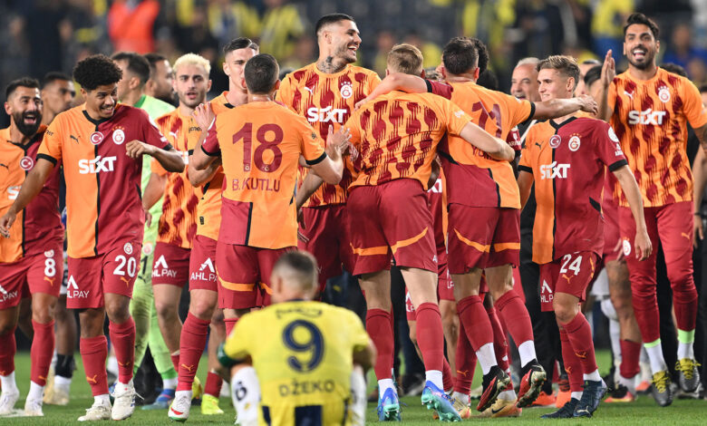 Galatasaray: "Kadıköy'de de patron, tam bir savaşçı, pazara onun gibi uyananlar..."