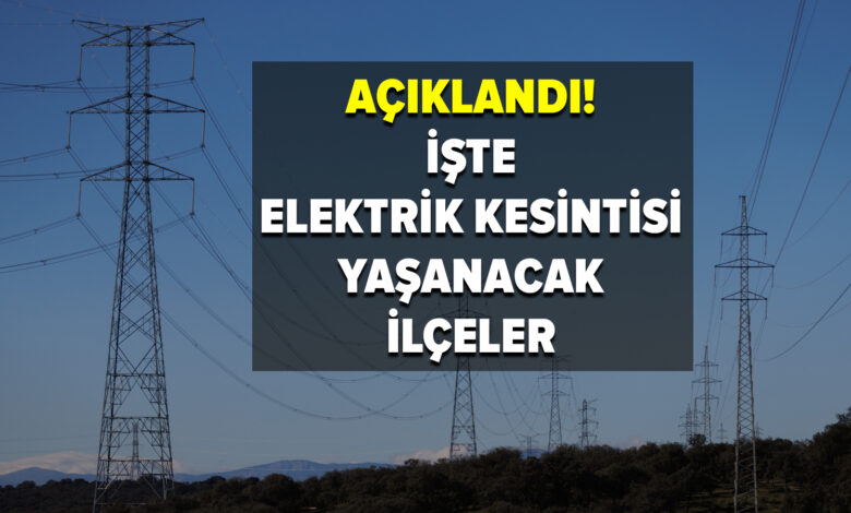 İstanbul'da elektrik kesintisi! BEDAŞ 26 Eylül Perşembe elektrik kesintilerinin yapılacağı ilçeleri açıkladı! İşte 'elektrik kesintisi' yaşayan ilçeler