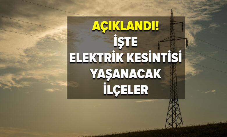 İstanbul'da elektrik kesintisi! BEDAŞ 30 Eylül Pazartesi elektrik kesintilerinin yapılacağı ilçeleri açıkladı! İşte 'elektrik kesintisi' yaşayan ilçeler