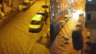 İstanbul’da sağanak etkisini gösterdi