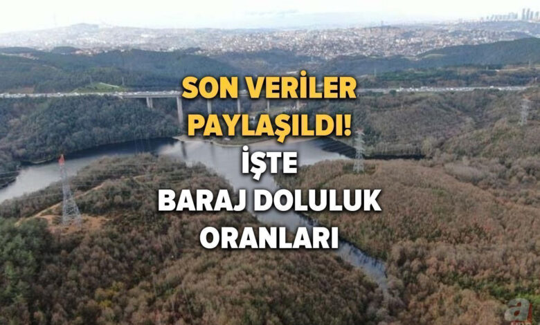 İstanbullular için zor bir ay! İşte İstanbul İSKİ baraj doluluk oranları