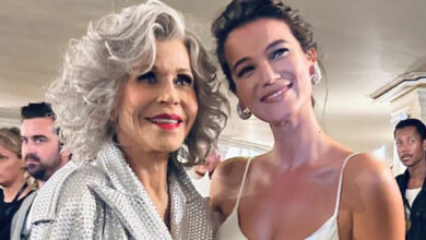 Pınar Deniz Paris'te: Jane Fonda ile buluştu