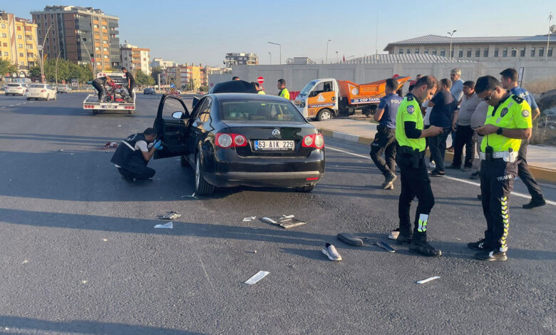 Şanlıurfa'da kaza: Otomobil ile elektrikli bisiklet çarpıştı! 1 kişi hayatını kaybetti