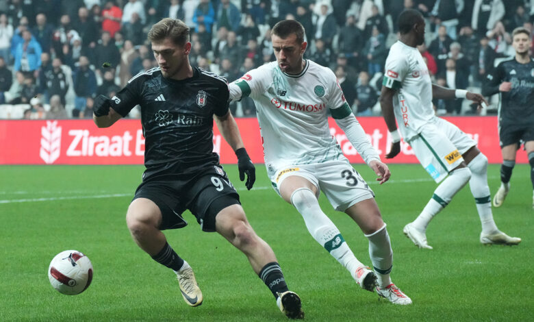 Beşiktaş ile Konyaspor 47. randevuda