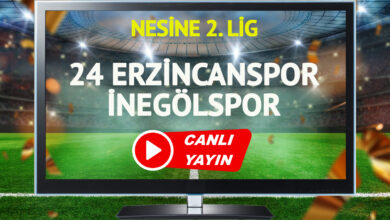 CANLI YAYIN | 24 Erzincanspor İnegölspor Maçı