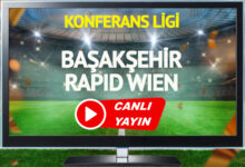 CANLI YAYIN | Başakşehir Rapid Wien Maçı