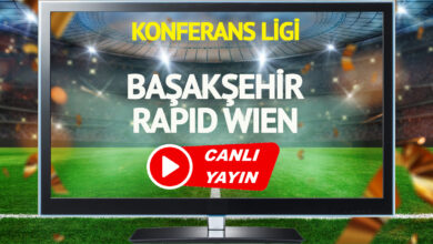 CANLI YAYIN | Başakşehir Rapid Wien Maçı