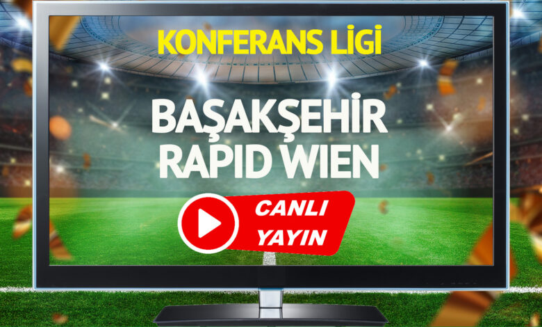 CANLI YAYIN | Başakşehir Rapid Wien Maçı