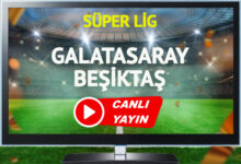 CANLI YAYIN | Galatasaray Beşiktaş Maçı