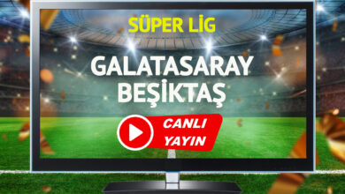 CANLI YAYIN | Galatasaray Beşiktaş Maçı