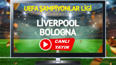 CANLI YAYIN | Liverpool Bologna Maçı