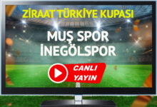 CANLI YAYIN | Muş Spor İnegölspor Maçı