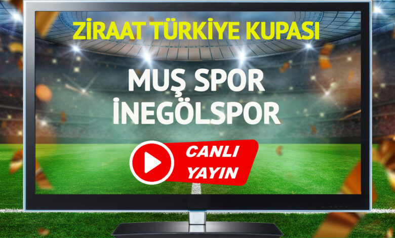 CANLI YAYIN | Muş Spor İnegölspor Maçı