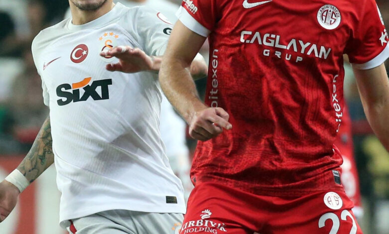 Galatasaray, Antalyaspor'a konuk oluyor