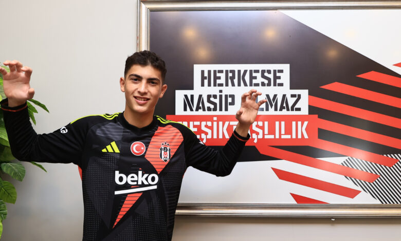 İki kalecisi birden sakatlanan Beşiktaş genç kaleciyle profesyonel sözleşme imzaladı