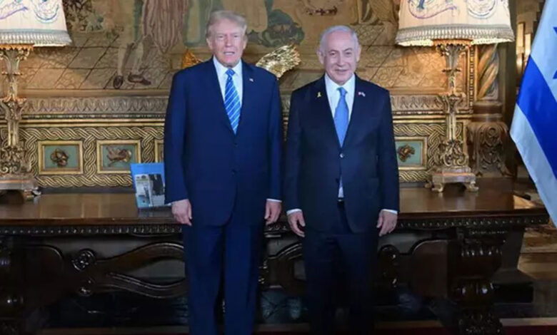 İsrail Başbakanı Netanyahu, eski ABD Başkanı Trump ile görüştü