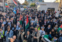 İsrail'in Gazze ve Lübnan'a saldırıları Stockholm'de  protesto edildi