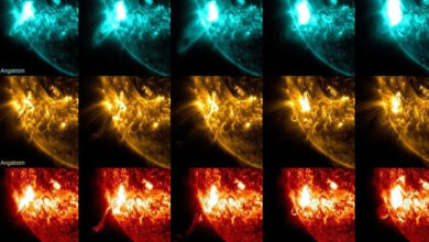 NASA Güneş'te bir patlamayı daha görüntüledi