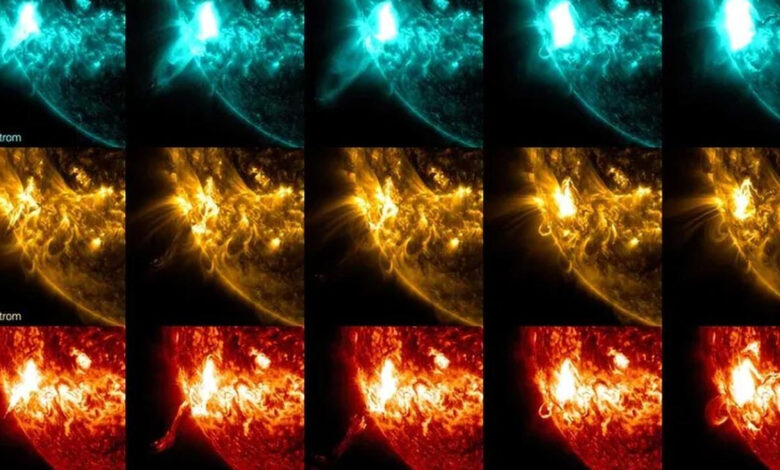 NASA Güneş'te bir patlamayı daha görüntüledi