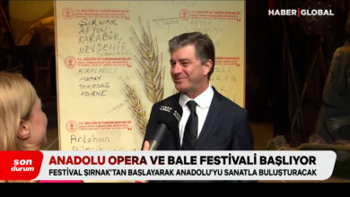 1. Anadolu Opera ve Bale Festivali, Şırnak'tan başlıyor