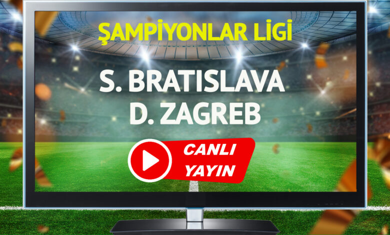 CANLI YAYIN | Slovan Bratislava Dinamo Zagreb Maçı