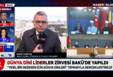 Dünya Dini Liderler Zirvesi, Bakü'de yapıldı