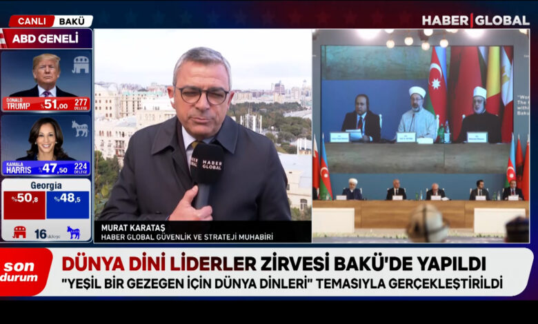 Dünya Dini Liderler Zirvesi, Bakü'de yapıldı