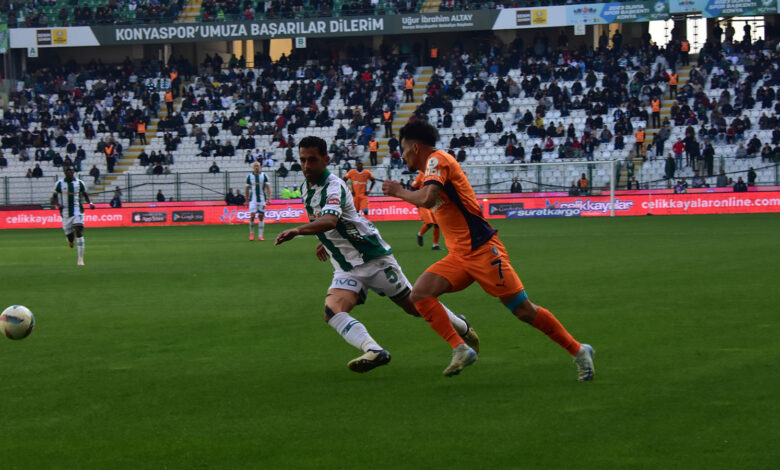 Konyaspor, Başakşehir'i 3-2'yle geçti