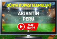 MAÇ ÖZETİ | Arjantin Peru Maçı