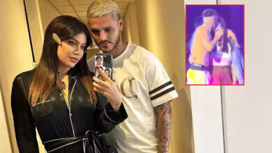 Mauro Icardi'ye bir darbe daha! Wanda Nara, sevgilisiyle sahnede öpüştü